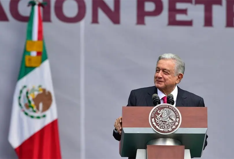AMLO en su mensaje por el 85 Aniversario de la Expropiaci&oacute;n Petrolera