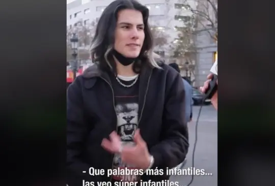 Joven español se queja de las palabras de los mexicanos Joven español se queja de las palabras de los mexicanos