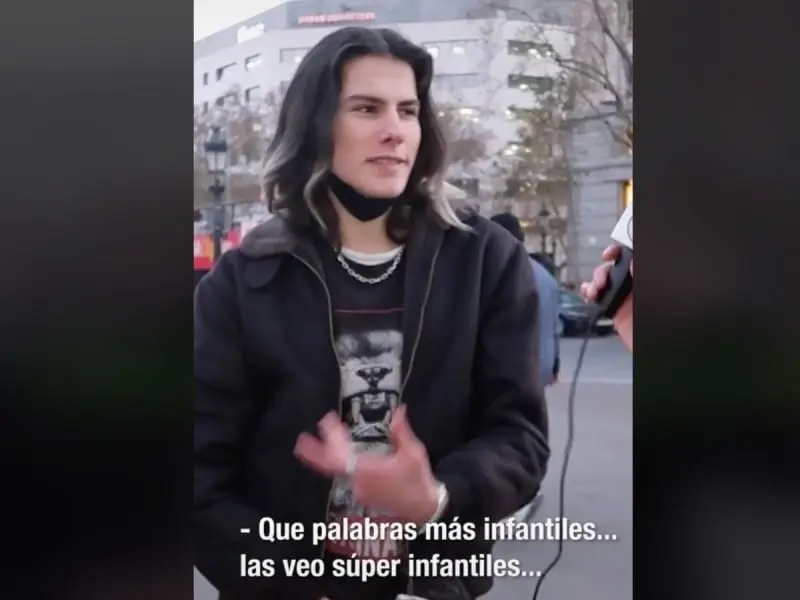 Joven espa&ntilde;ol se queja de las palabras de los mexicanos 