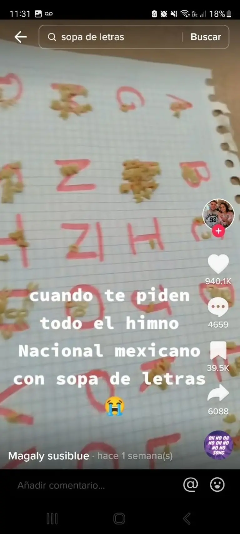 Le piden entregar el Himno Nacional en sopa de letras - Tomada de video