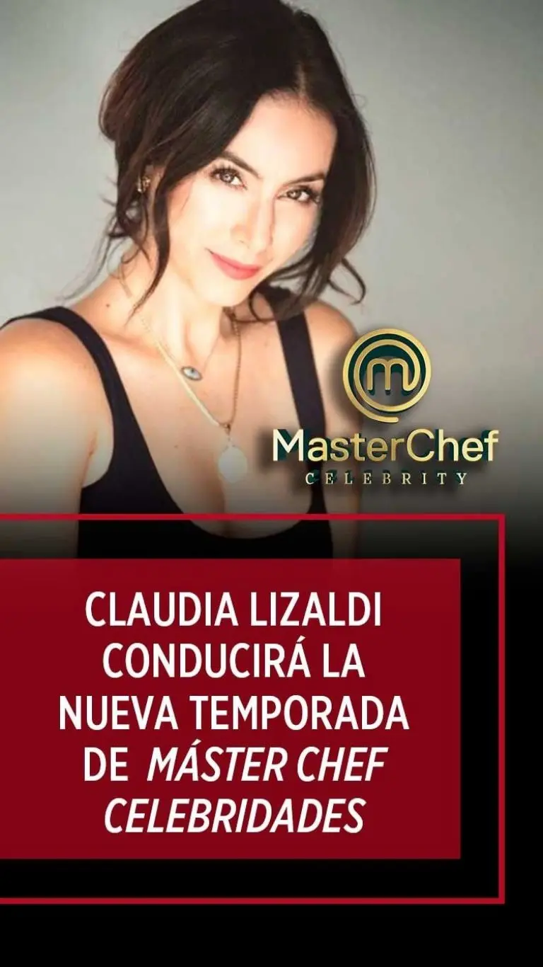 MasterChef Celebrity: Claudia Lizaldi participaría en nueva temporada. Créditos: Alex Kaffie