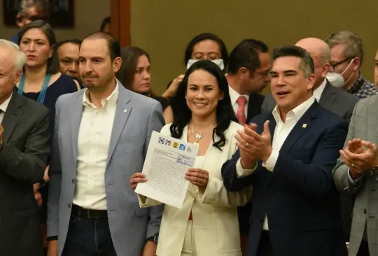 Alejandra del Moral, candidata a la gubernatura del Edomex. Alejandra del Moral, candidata a la gubernatura del Edomex.