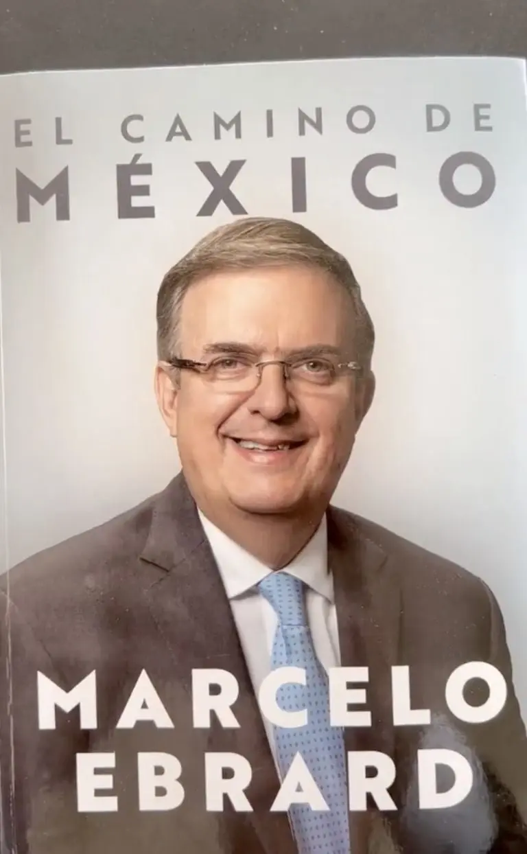 Portada del nuevo libro de Marcelo Ebrard. Créditos: @m_ebrard