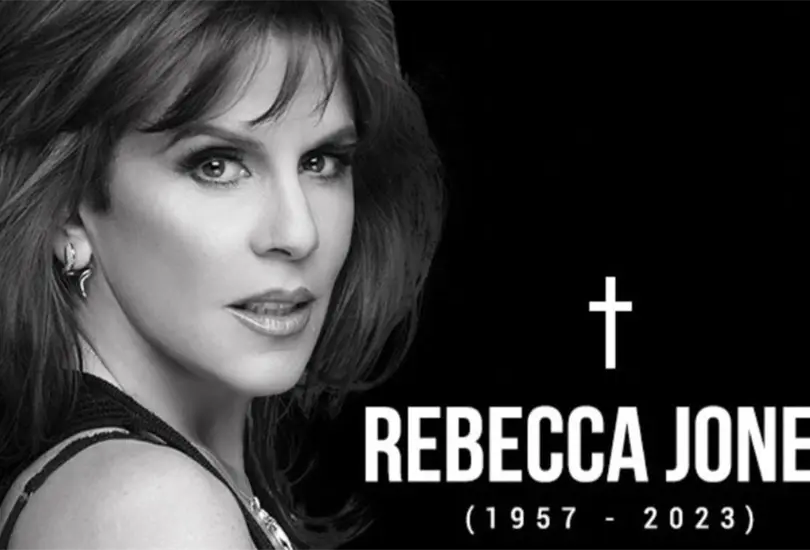 De qué murió la actriz Rebecca Jones. De qué murió la actriz Rebecca Jones.