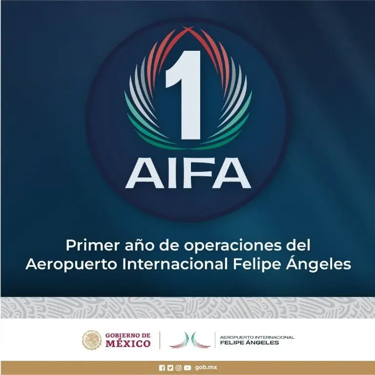 Primer Informe de operaciones. Créditos: AIFA