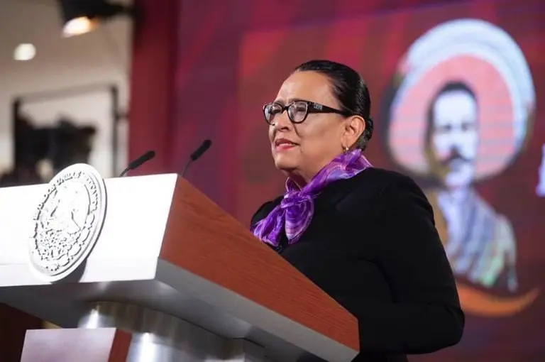 Rosa Icela Rodríguez. Créditos: Cuenta oficial en Facebook