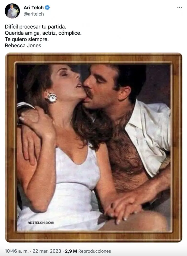 Publicación de Ari Telch en Twitter. Créditos: @aritelch