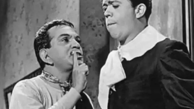 La escena no estaba en el guión, fue totalmente improvisada. Fuente: Especial