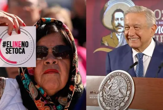 AMLO anuncia plan C de reforma electoral del INE, ante el freno de plan B en la Suprema Corte. 