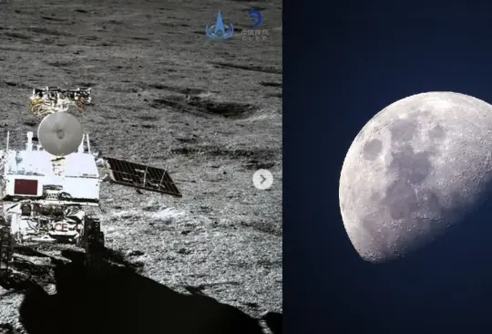 Misión china en la luna descubre grandes reservas de agua Misión china en la luna descubre grandes reservas de agua