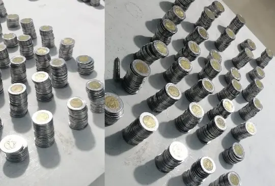 Cerillito paga mil 500 pesos con monedas y se hace viral