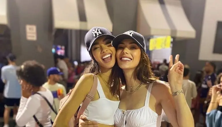 Las modelos mantuvieron su relación en secreto. Instagram (marianajvarela).