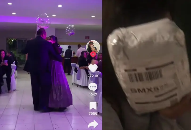 La quinceañera se llevó una decepción al comprar su vestido en Mercado Libre La quinceañera se llevó una decepción al comprar su vestido en Mercado Libre
