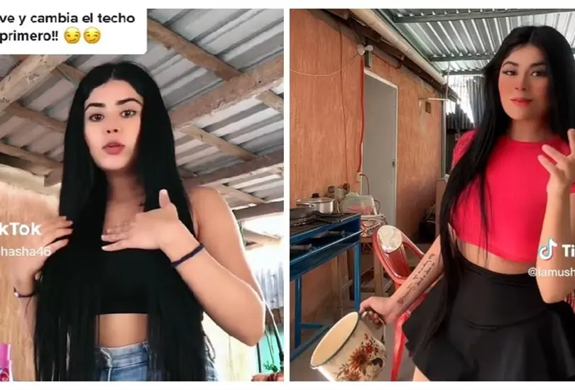 Critican a Tiktoker por tener techo de lámina Critican a Tiktoker por tener techo de lámina