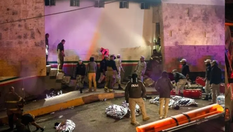 Registran al menos 39 migrantes muertos. Créditos: Cuartoscuro