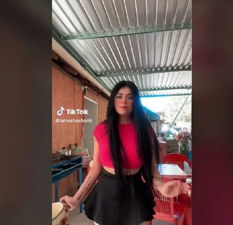 Critican a Tiktoker por tener techo de lámina (TikTok)