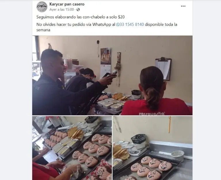 Panadería crea la Conchabelo (Facebook)