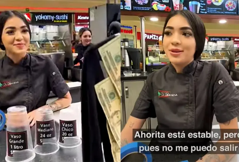 El vestido llevaba inclu&iacute;do mil d&oacute;lares hecho que dej&oacute; asombrada a la joven