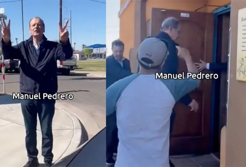 VIDEO: gritan traidor a Vicente Fox y lo acusan de sacar al Chapo de la c&aacute;rcel. 