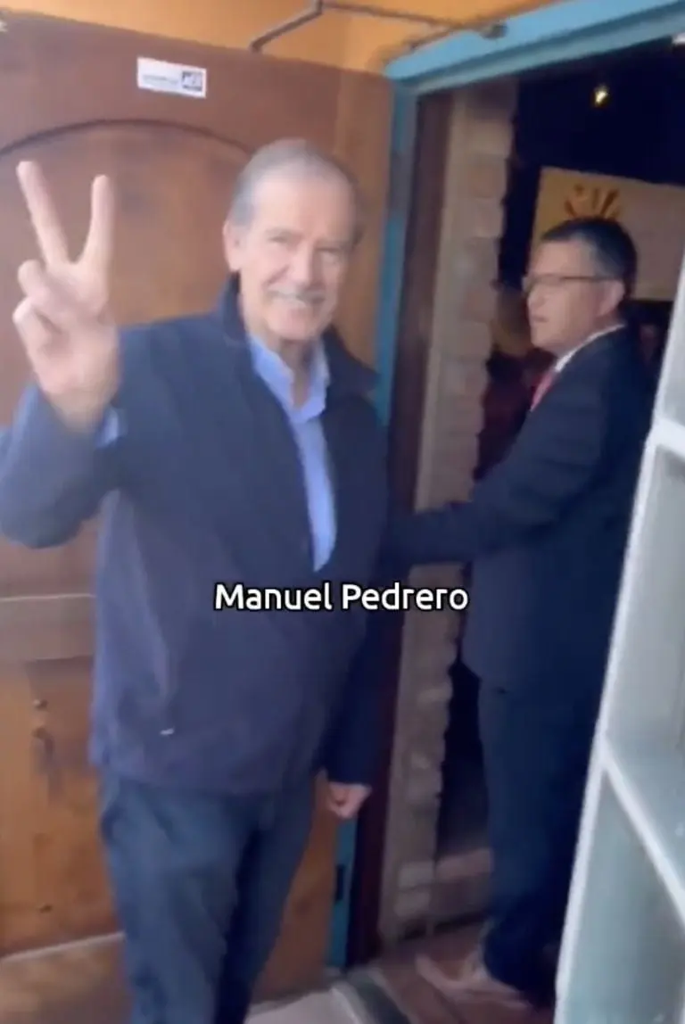 Gritan traidor y mentiroso a Vicente Fox. Créditos: Manuel Pedrero