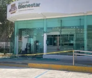 Ladrones detonan explosivos en sucursal del Banco del Bienestar en Edomex