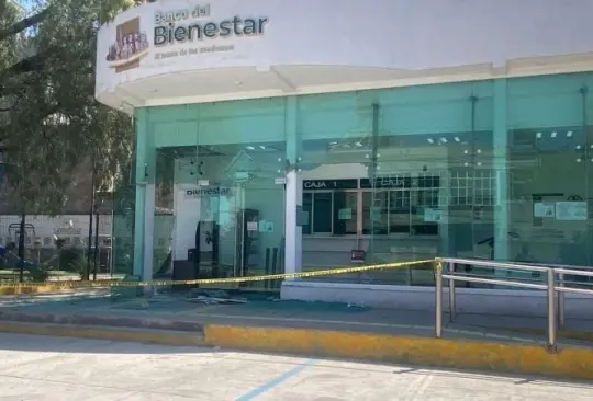 Intentan robar Banco del Bienestar en Los Reyes la Paz, Edomex Intentan robar Banco del Bienestar en Los Reyes la Paz, Edomex
