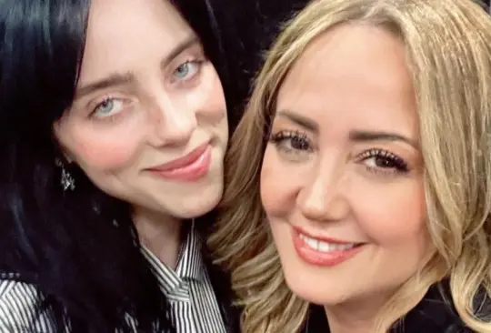 Andrea Legarreta y Billie Eilish