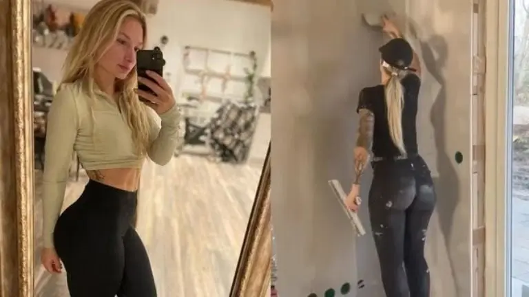 La mujer alba&ntilde;il enamor&oacute; a los usuarios de redes sociales
