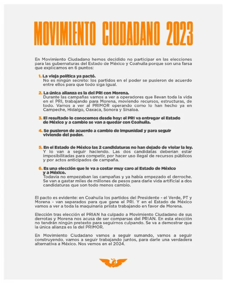 Fuente: Twitter @MovCiudadanoMX