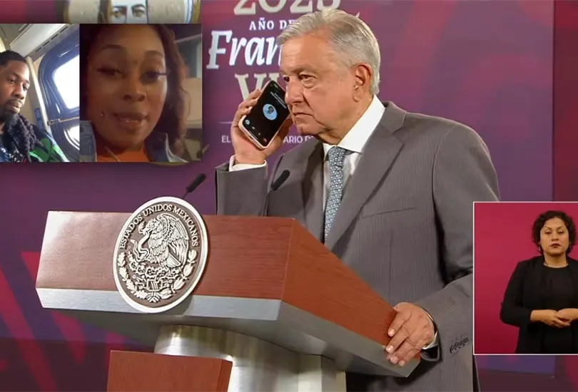 Durante una llamada con el gobernador de Tamaulipas, AMLO dio detalles sobre lo sucedido con los 4 extranjeros en Matamoros. Hay un detenido.