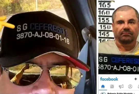 Captan a diputado del PVEM usando una gorra de El Chapo