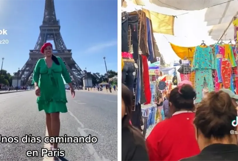 Mujer se va a París gracias a la venta de ropa Mujer se va a París gracias a la venta de ropa