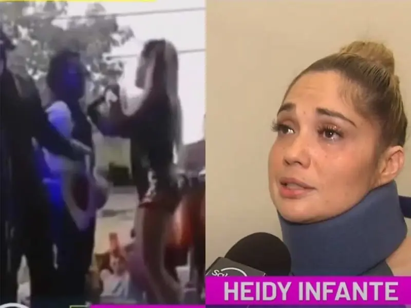 El agresor de Heidy Infante fue puesto en libertad El agresor de Heidy Infante fue puesto en libertad