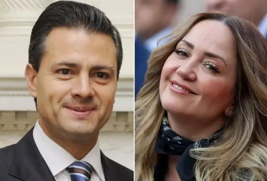 Foto de Andrea Legarreta besando en la boca a Peña Nieto se vuelve viral