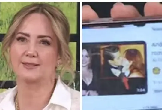Foto de Andrea Legarreta besando en la boca a Peña Nieto se vuelve viral Foto de Andrea Legarreta besando en la boca a Peña Nieto se vuelve viral