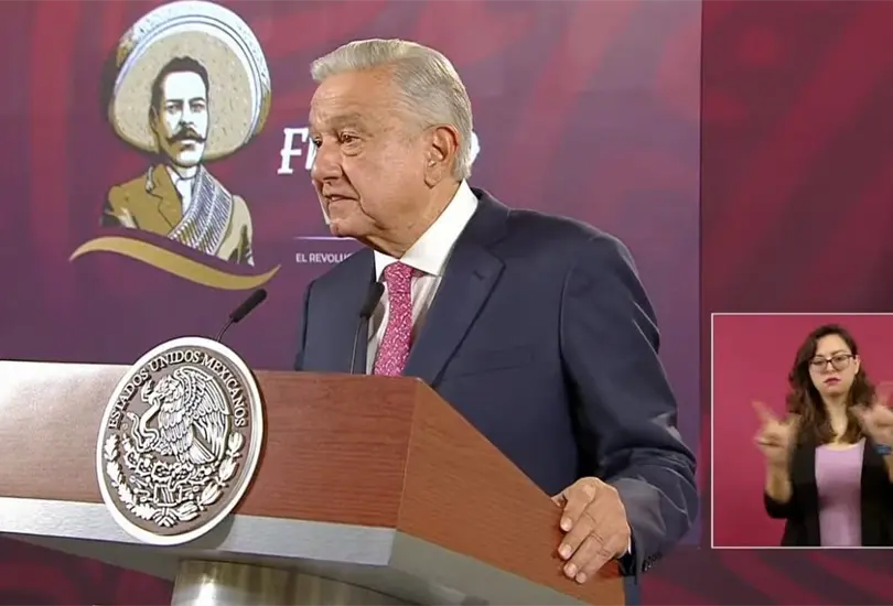 AMLO asegur&oacute; que el derecho a la manifestaci&oacute;n est&aacute; garantizado este #8M, pero pidi&oacute; que las manifestantes lo hagan de manera pac&iacute;fica.