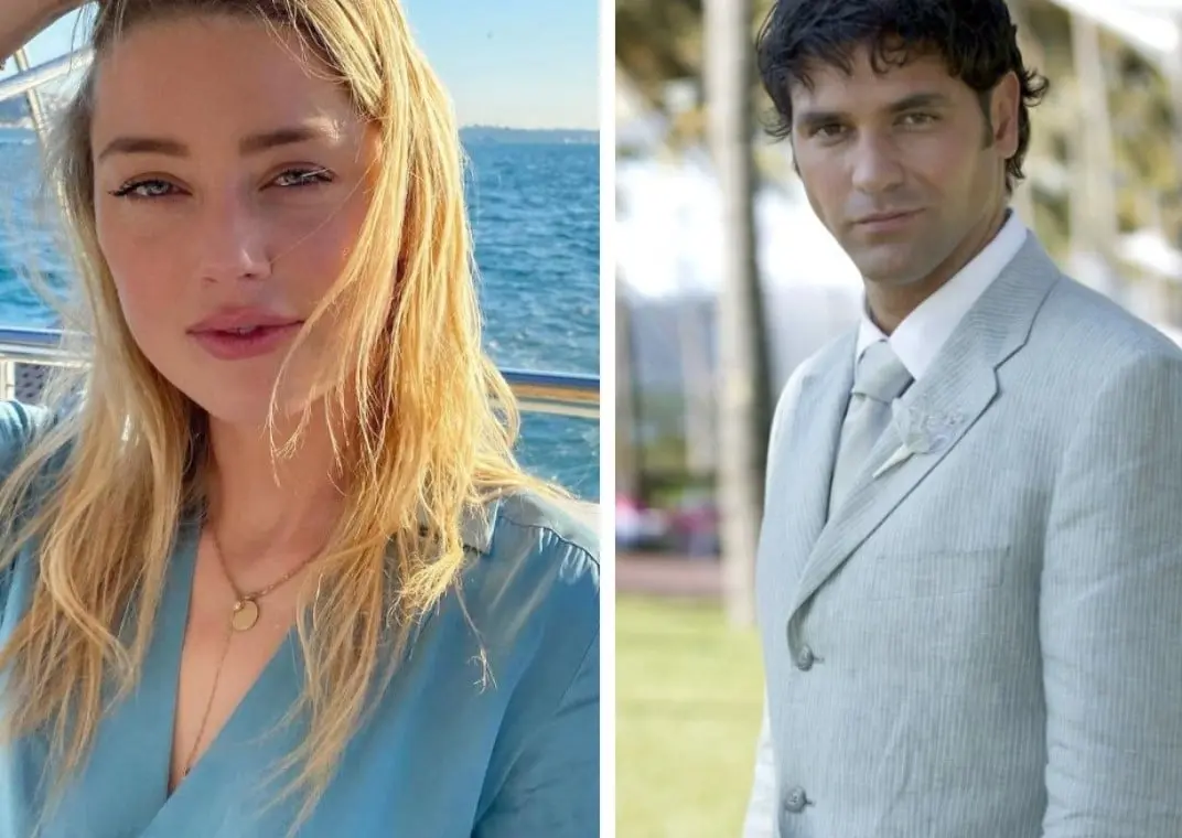 Amber Heard y Valentino Lan&uacute;s