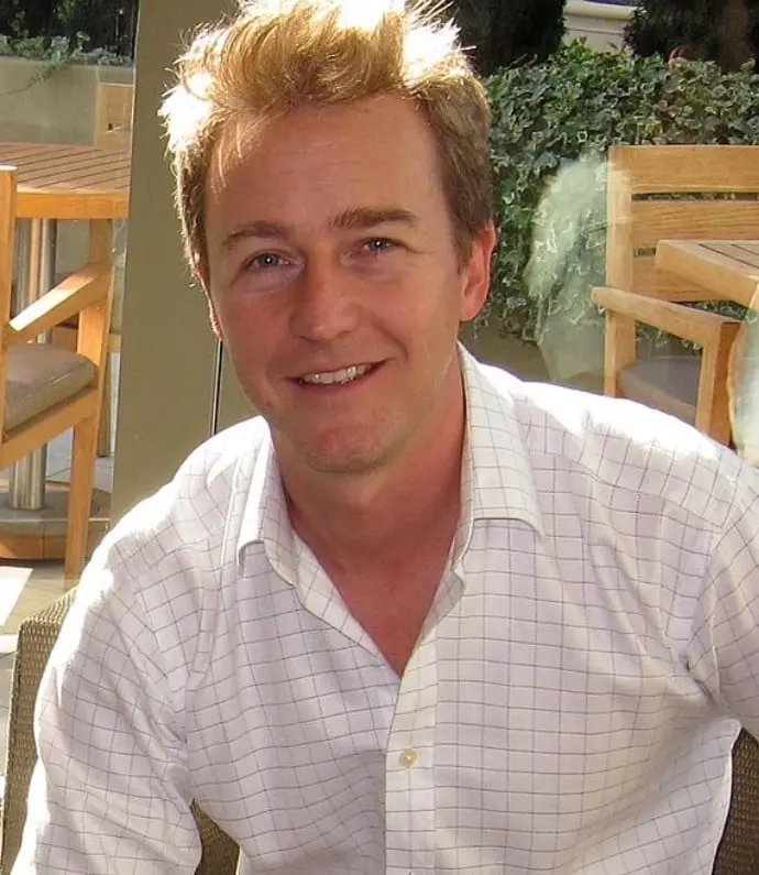 Edward Norton y Salma Hayek