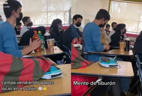 El joven emprendedor se volvió viral en redes sociales El joven emprendedor se volvió viral en redes sociales