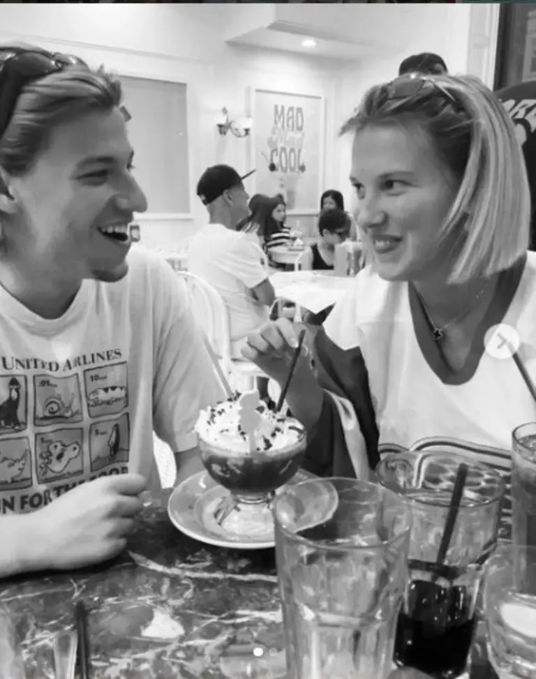 Corren fuertes rumores sobre boda de Millie Bobby Brown y Jake Bongiovi. Fuente: Instagram