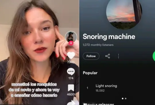 Joven monetiza los ronquidos de su novio Joven monetiza los ronquidos de su novio