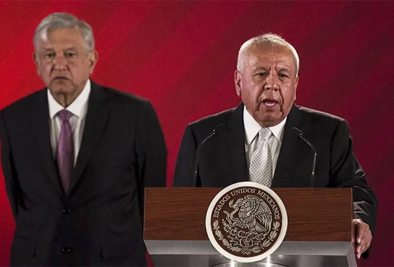AMLO revela si despedir&aacute;n a Francisco Gardu&ntilde;o por muerte de 40 migrantes. 