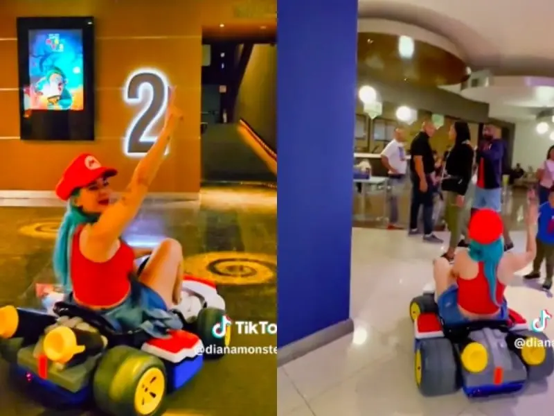 La tiktoker caus&oacute; sensaci&oacute;n en TikTok. 