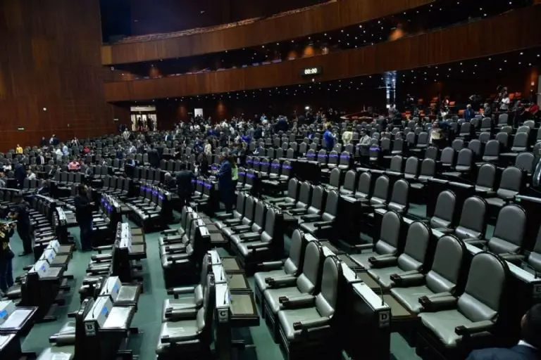 Cámara de Diputados vacía. Créditos: Cuartoscuro