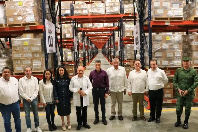 Rutilio Escandón inaugura Centro de Medicamentos. Créditos: Gobierno de Chiapas