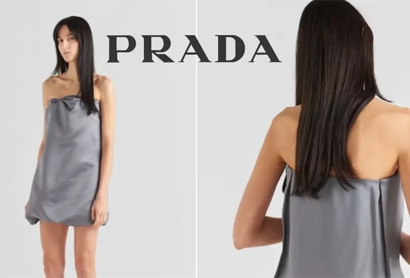 Critican vestido de Prada