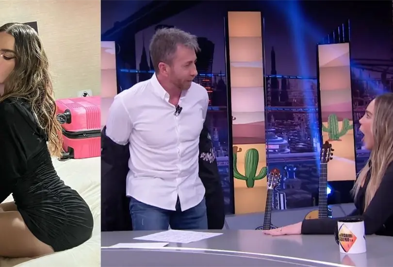 Belinda enloquece a fans imitando acento espa&ntilde;ol en El Hormiguero. 