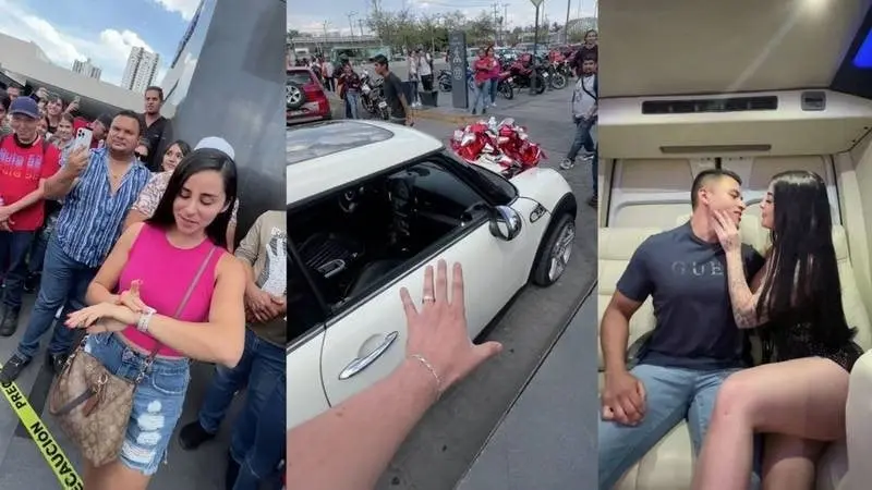 El video de la infidelidad se volvi&oacute; viral en redes sociales. 