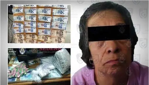 Adulta mayor es detenida por posesi&oacute;n de drogas. 