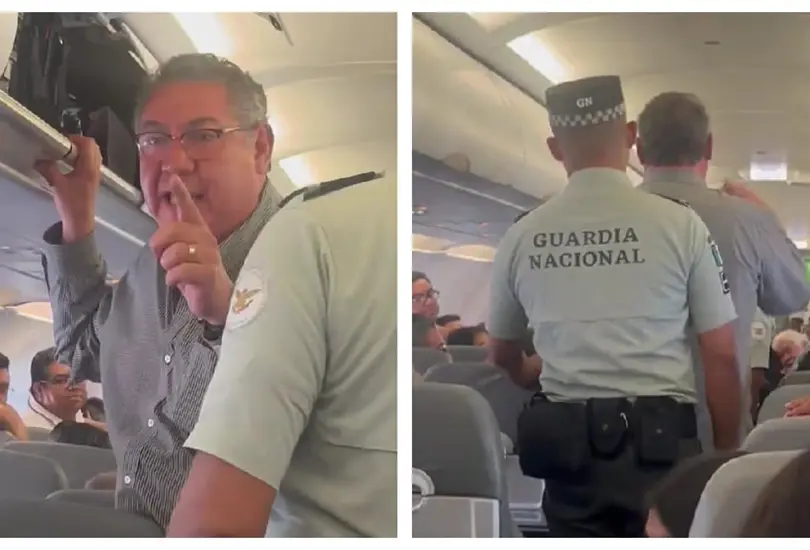 Bajan a pasajero de Viva Aerobus de un vuelo Bajan a pasajero de Viva Aerobus de un vuelo